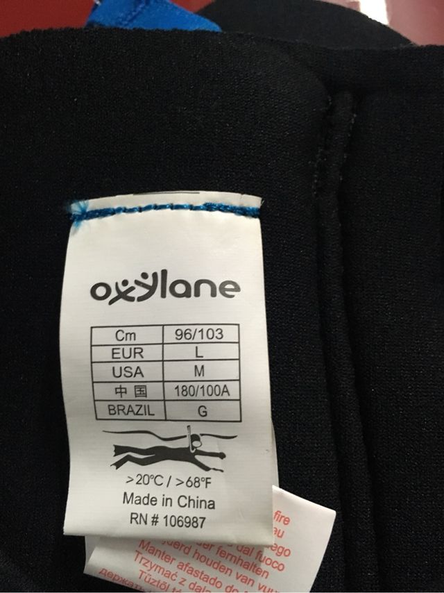 Traje surf corto (verano)