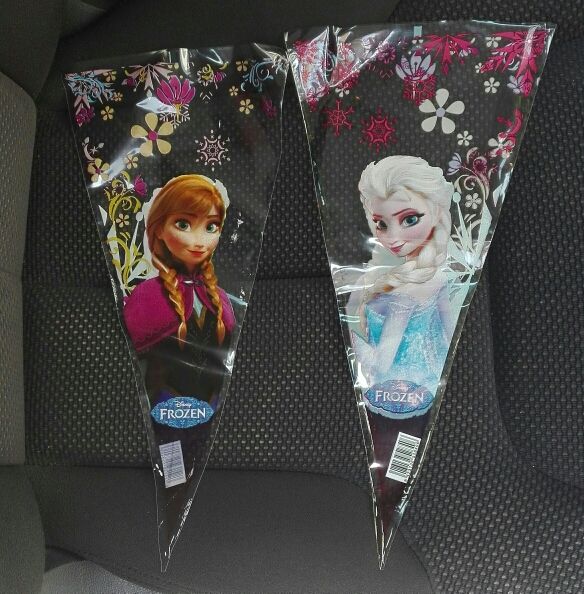 Bolsas para chuches Frozen. Elsa y Anna.