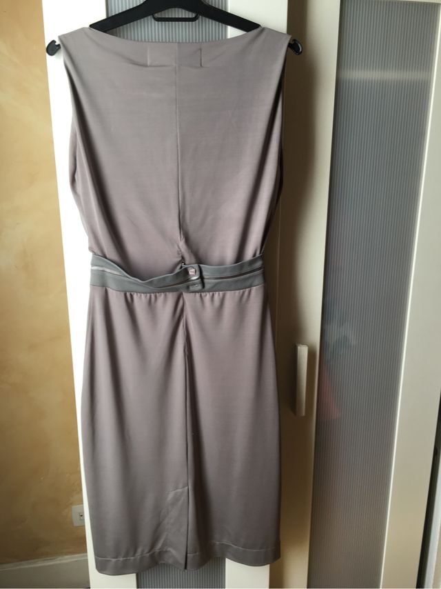 REBAJAS: Vestido coctel gris perla 