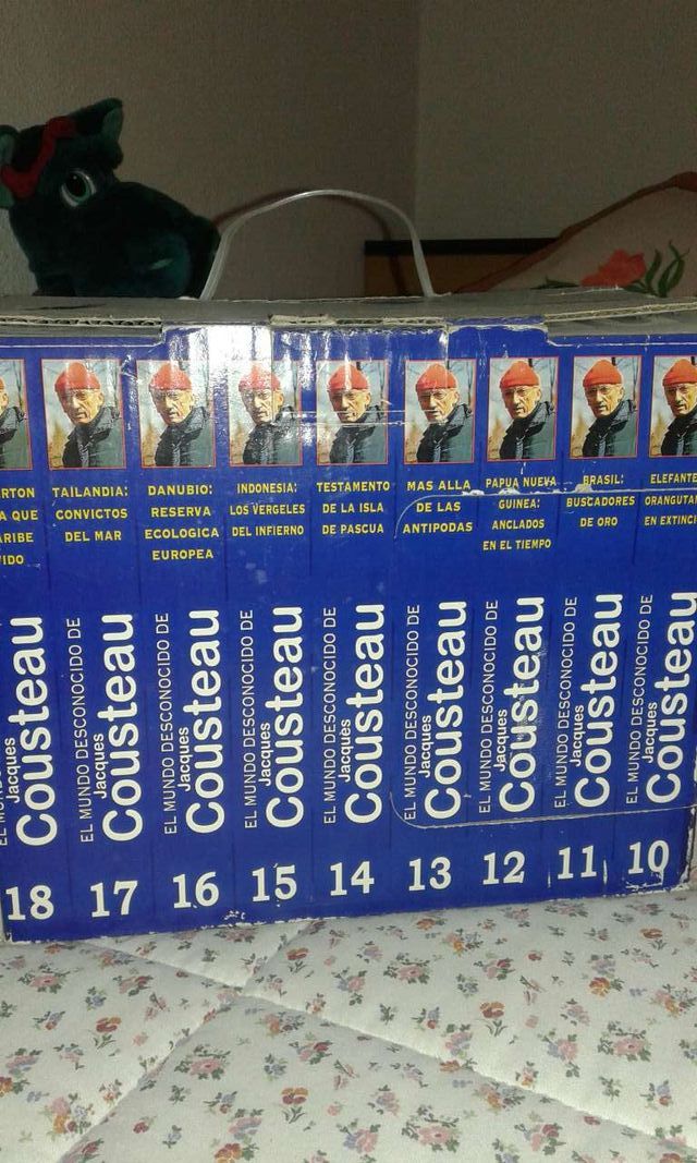 OFERTA.Cintas en vhs de Jack Cousteau