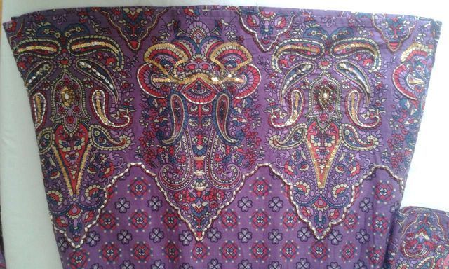 Vestido Camisero firma Chatick&Kertan con lentejue