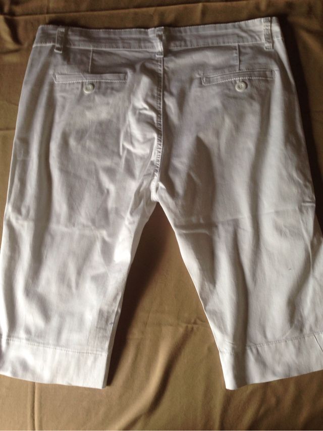 Pantalón corto blanco
