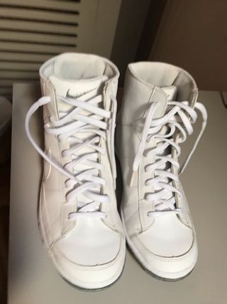 botas nike blancas