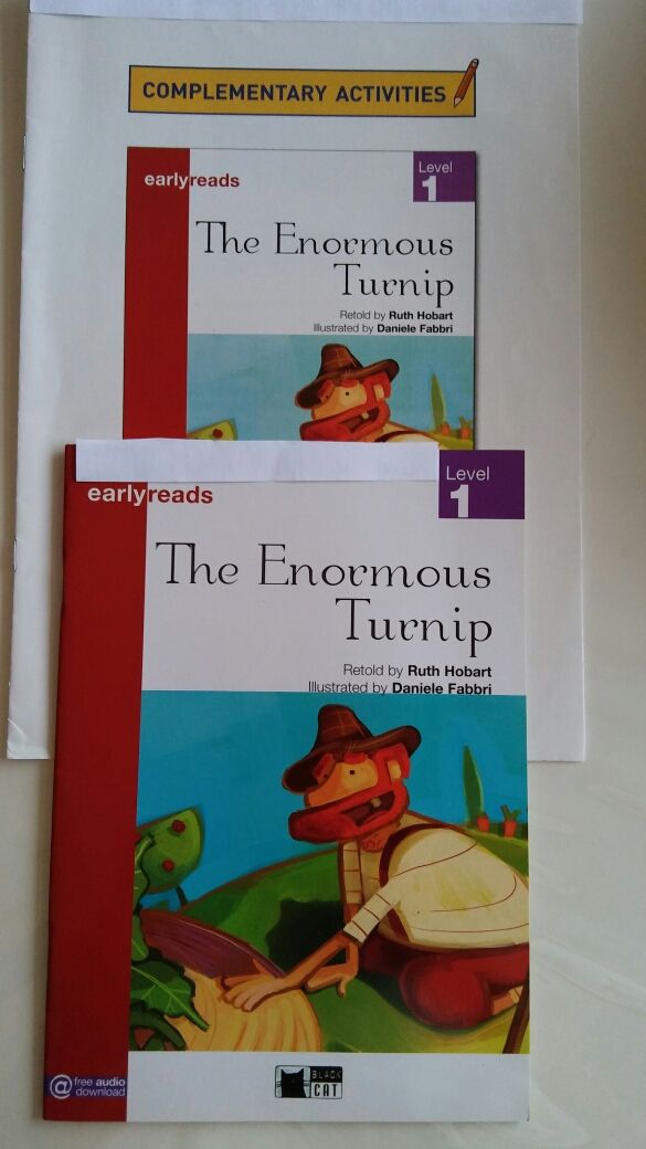 The Enourmous Turnip libro de lectura inglés