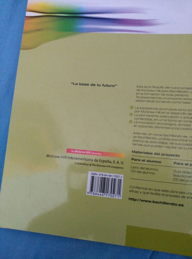 Libro de física segundo bachiller Mc Graw Hill #op