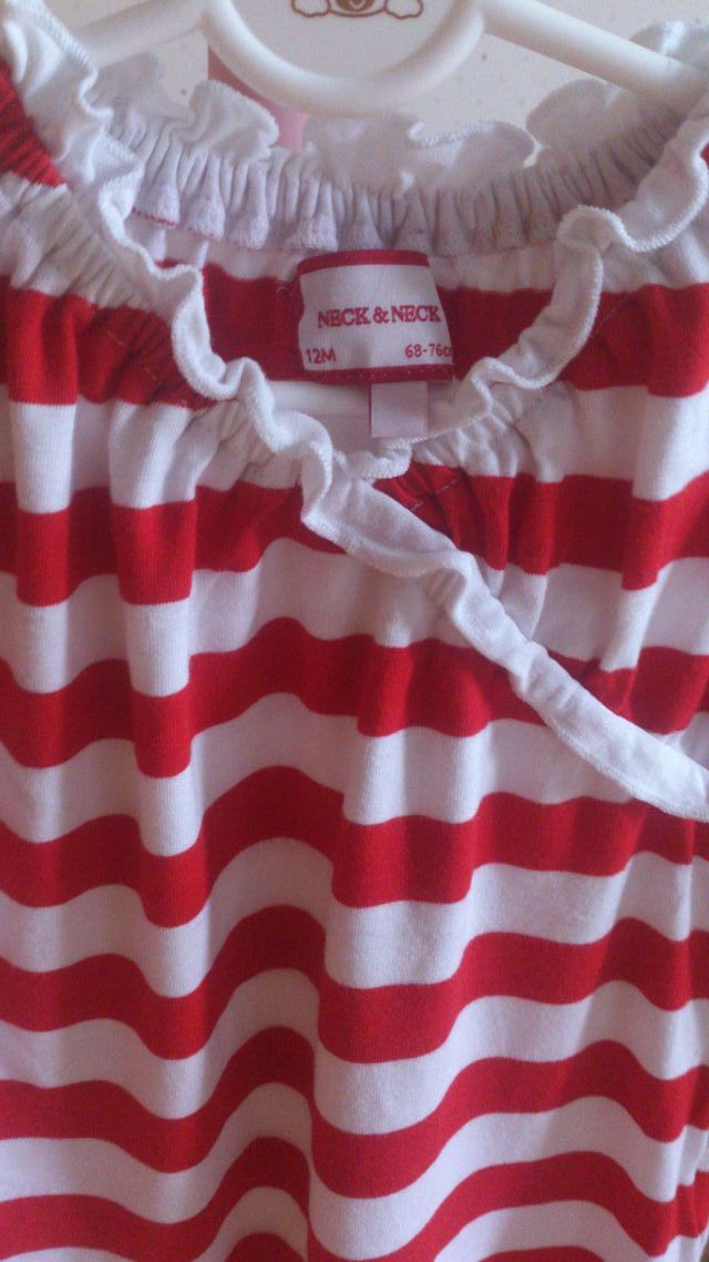 Vestido neck and neck