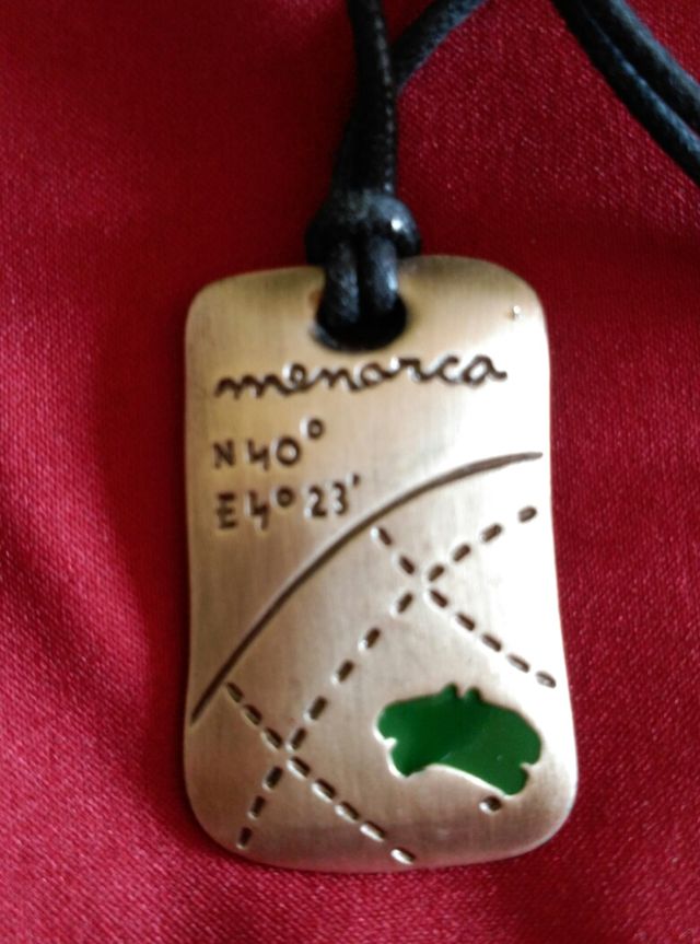 Colgante de aluminio Menorca