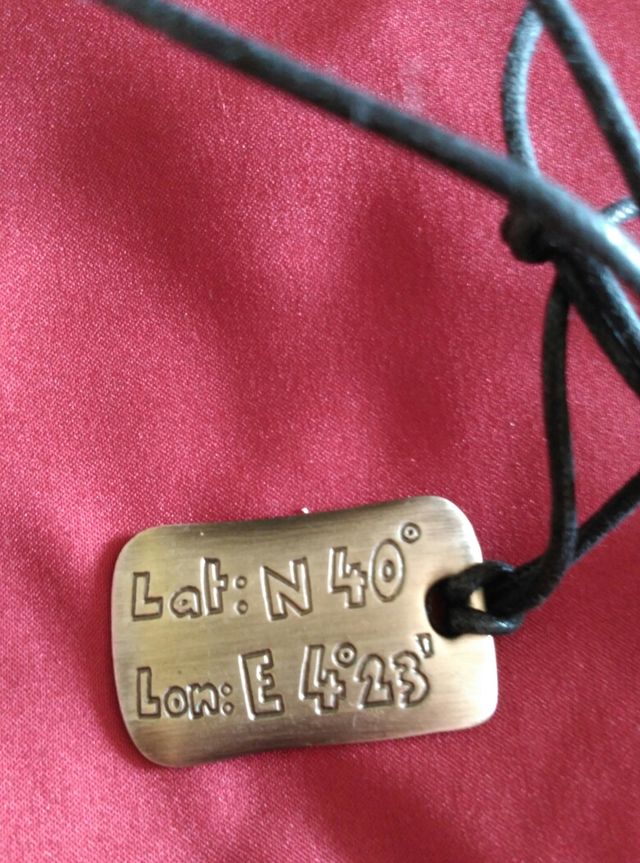 Colgante de aluminio Menorca