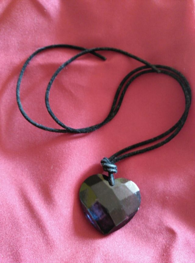 Colgante  en firma de corazón