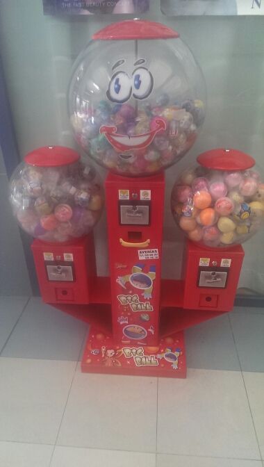 Minivending máquina bolas