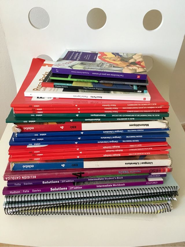 Libros de texto de 4 ESO