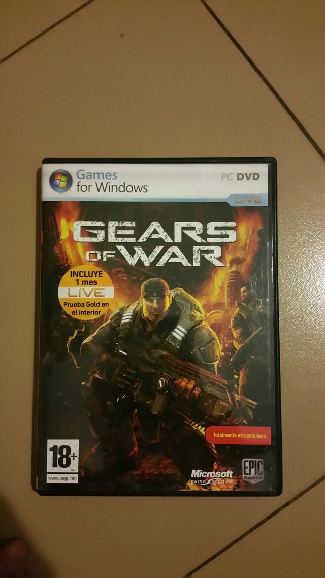Juego gears of war para pc