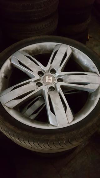 Llantas seat leon 2012 en 18 pulgadas