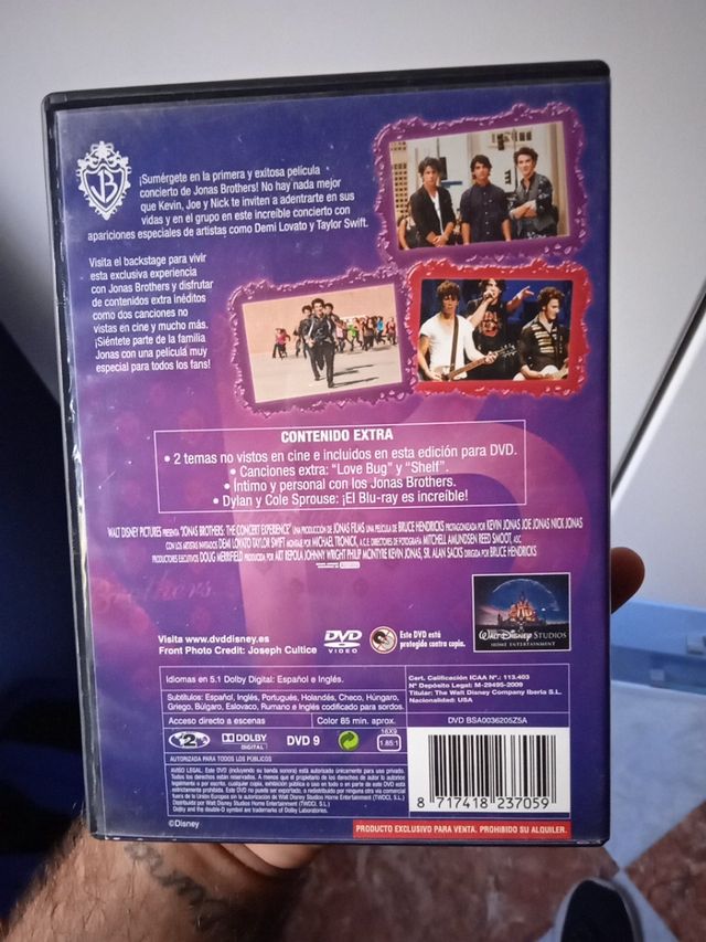 Película del concierto de Jonas Brothers