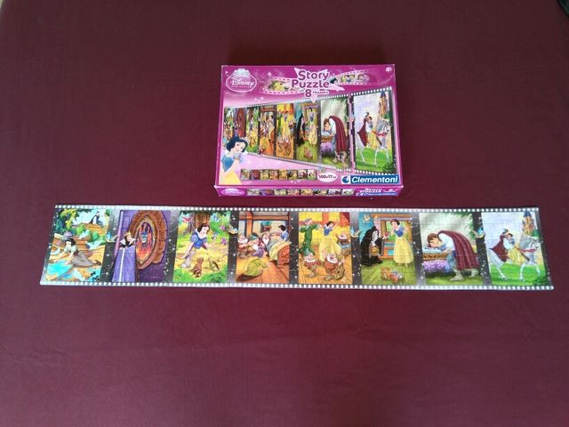 Puzzle story Blancanieves Disney