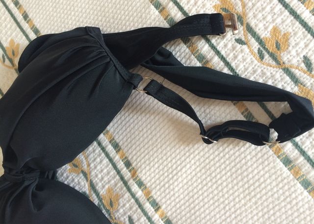 Sujetador bikini negro M nuevo