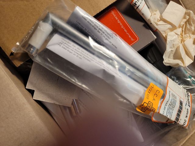 Apliques largos orientables