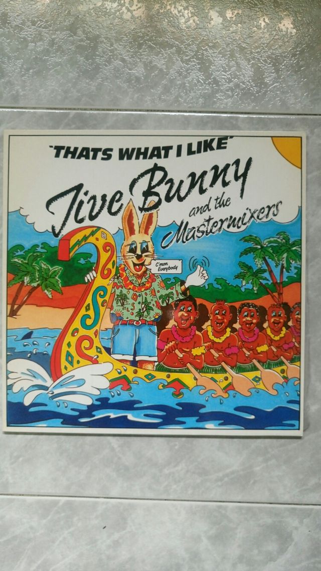 Jive Bunny and the mastermixers. C,mon everybody