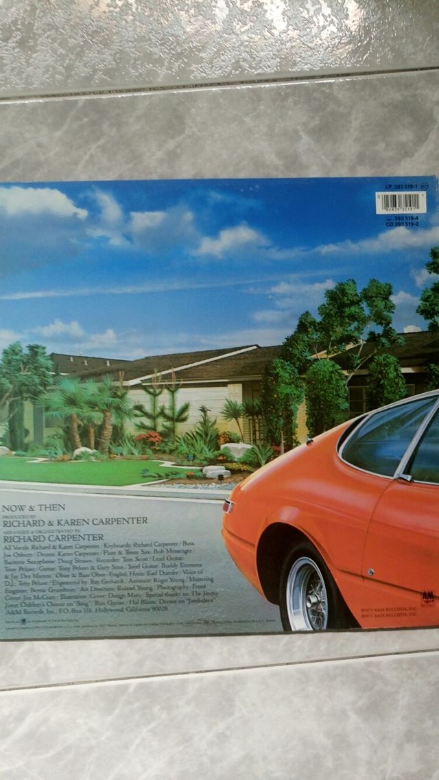 Carpenters. Now and then