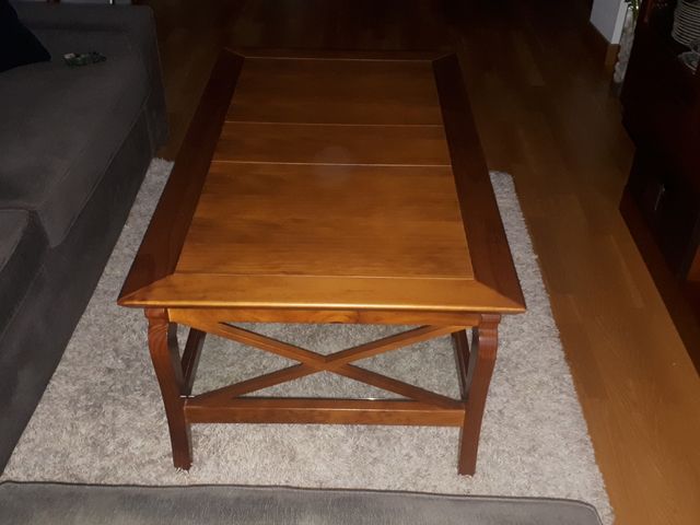 Mesa de centro extensible