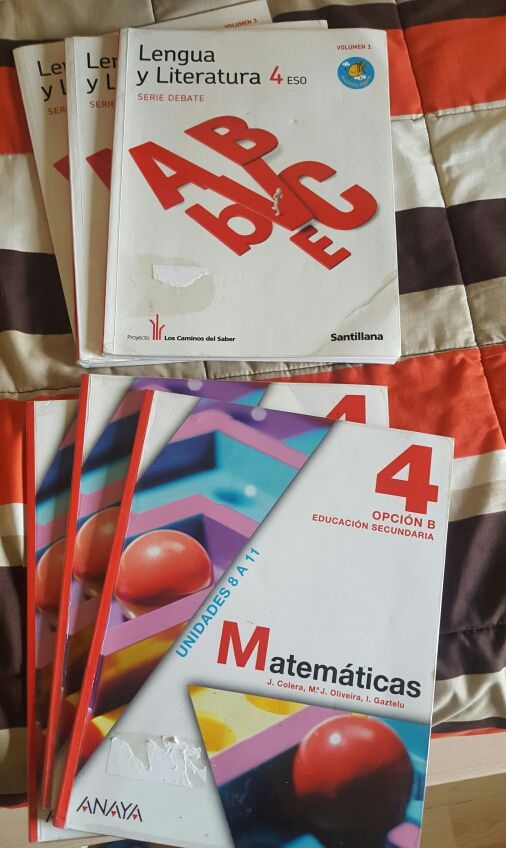 Libros 4° de la ESO