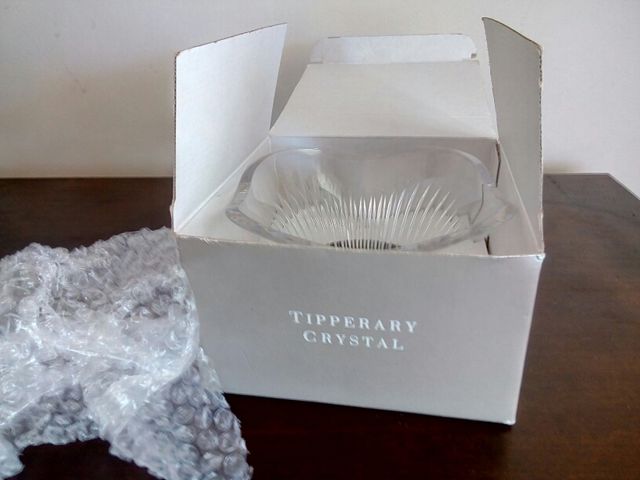 Recipiente de cristal decorativo (Tipperary Crystal)