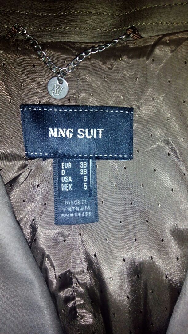 Chaqueta de mango talla 38