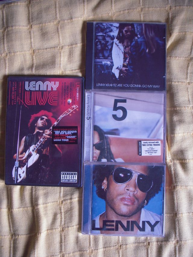 Cds y DVD de Lenny Kravitz