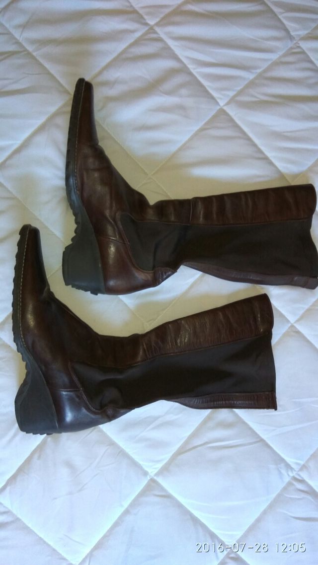 Botas de piel talla 39