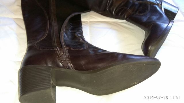 Botas de piel talla 39