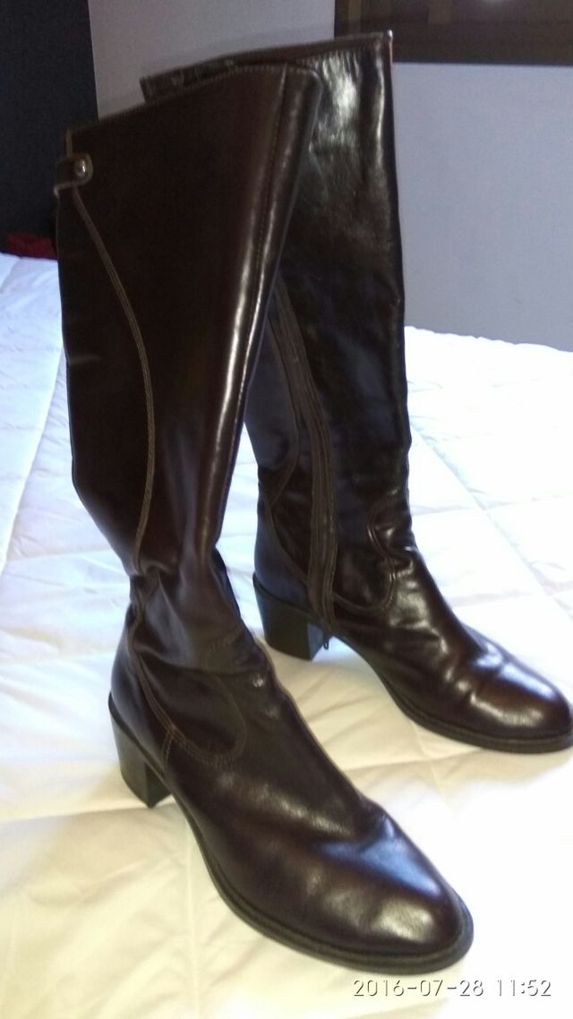Botas de piel talla 39