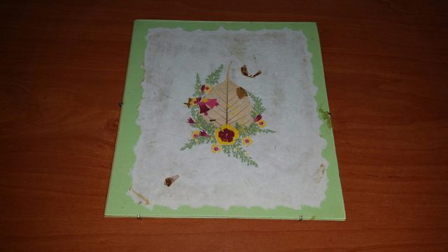 CUADRO/PAPIRO EN CRISTAL