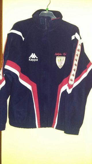 Chaqueta chandal Athletic de Bilbao, Kappa años 90. Talla L de segunda mano  en Gijón en WALLAPOP