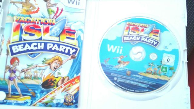 JUEGO WII VACATION ISLE BEACH PARTY