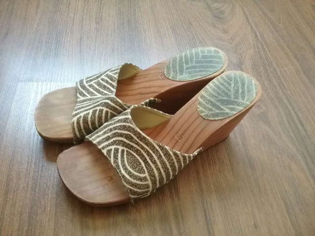 Cuñas madera talla 38