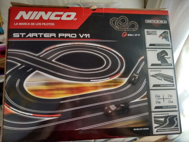 Pista scalexteic c1 + ninco starter pro v11