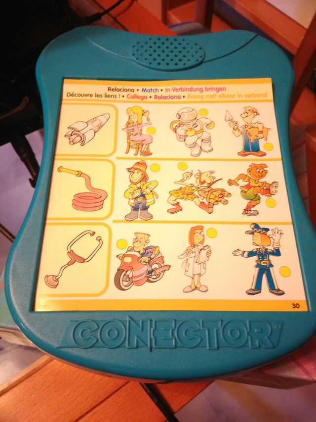 Juego de conector portatil.