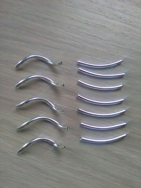 Conector plateado, abalorio.Manualidades