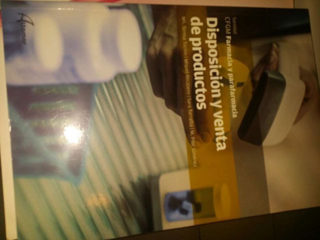 Disposicion y venta de productos