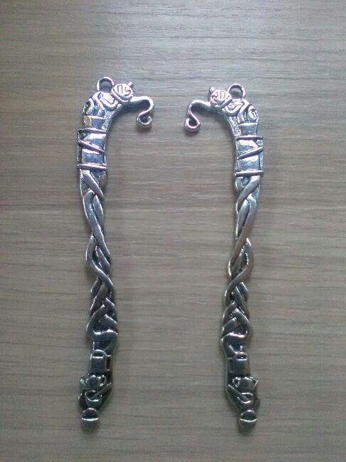 Marcapaginas tetera, plateado.