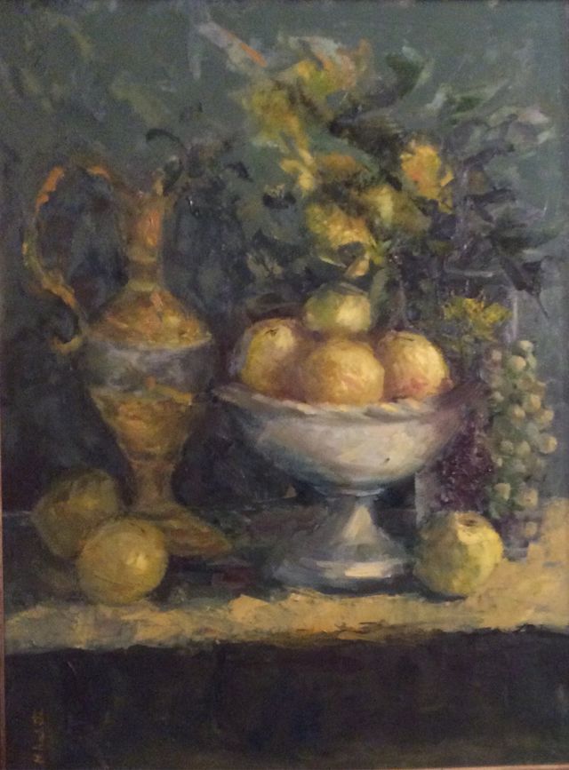 Oleo, Medidas 73x65,puede Ser Enmarcado