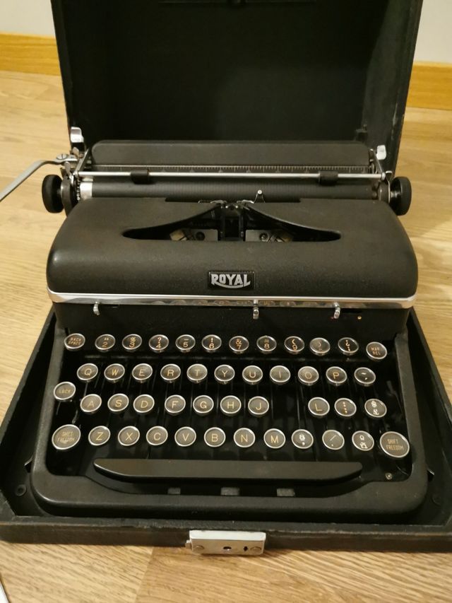Máquina escribir Royal