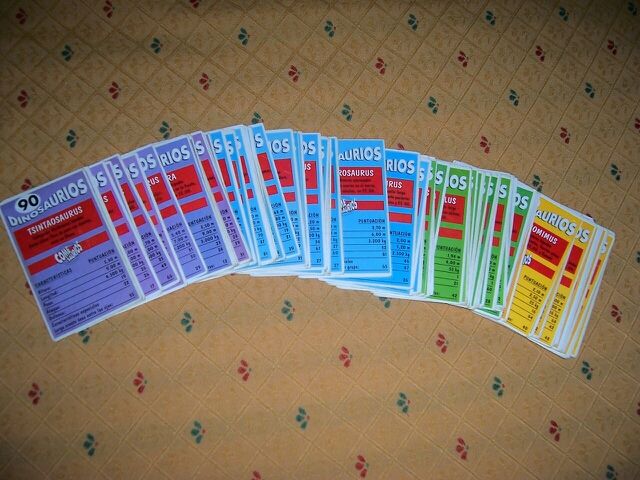 Cartas Dinosaurios Comesaurios
