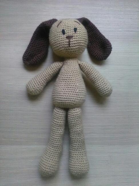 Conejo Amigurumi, crochet. Hecho a mano