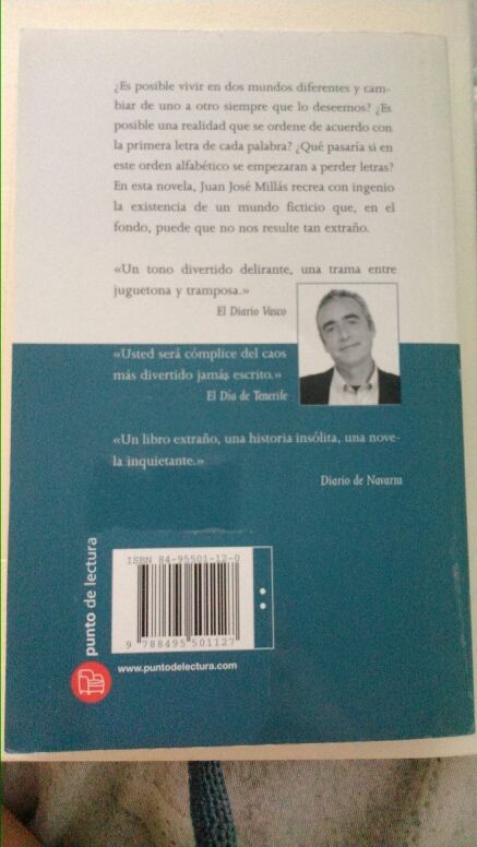 El orden alfabético (Juan José Millás)