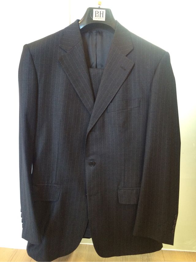 Traje Pedro del Hierro Tailored Fit gris marengo