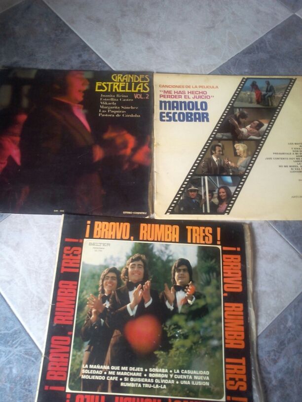 Los 3 Discos 10€ cada uno"de colección"