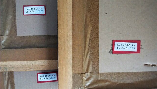 Lote Cuadros publicidad antigua Lincoln Ford