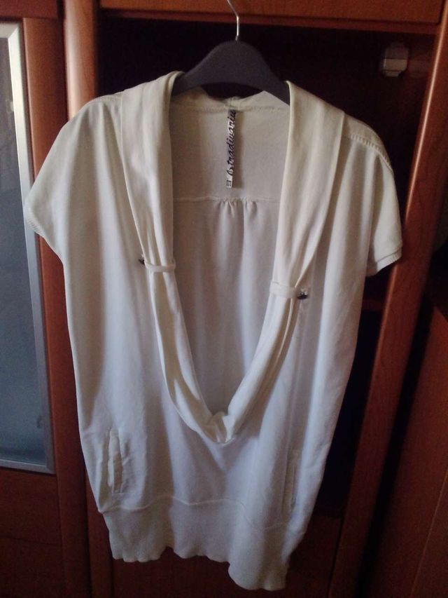 Camiseta Blanca talla M stradivarius