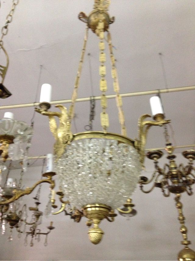 Lampara estilo imperio